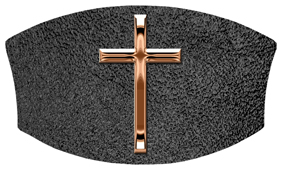 DNSWILL 510 BZ SH BK Bronze Single Cross Shimmer Black
